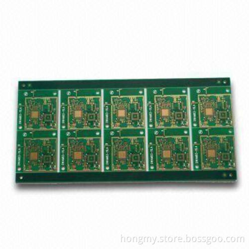 Multilayer PCB with 1.2mm Board Thickness, 1oz Copper Thickness and Golden Finger